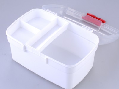 家庭醫(yī)療救助箱（可盛放藥物、外科口罩、 消毒濕巾、 消毒液 、抗病毒藥物）圖3